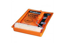 ACADEMY LAMBSWOOL ROLLER PAINT & TRAY SET 225MM