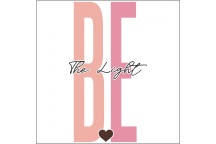 BE THE LIGHT VINYL CRAFT UV DTF STICKER