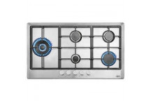 DEFY STAINLESS STEEL GEMINI 5 BURNER GAS HOB