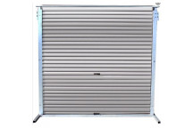 DOOR GARAGE SINGLE CHARCOAL ROLL-UP 2500X2100