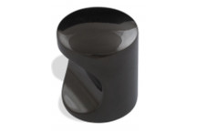 BLACK NICKEL CYLINDER KNOB 20MM
