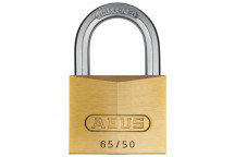 ABUS BRASS SINGLE BLISTER PADLOCK 50MM