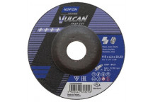 VULCAN GRINDING DISC METAL 115X6.4X22.23MM
