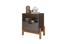 ANTARES PEARL GREY NIGHT STAND