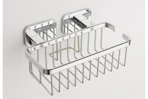 ECLIPSE CHROME SOAP BASKET