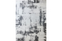 ORION GREY ABSTRACT DESIGN RUG 120X170
