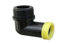 Hunter Full Flow Male Thread Elbow 25mm x 3/4 inch