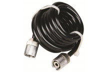 AIRCRAFT AIRBRUSH HOSE SPIRAL 1.5M M5XM5 F/F