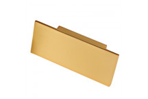 BRUSH BRASS TILE KNOB 32MM