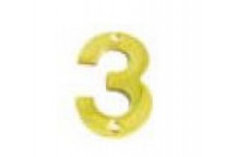 BRASS NUMERAL HOUSE NO2 75MM