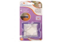 DREAMBABY CUSHION CORNER SHELF AND GLASS TABLE 4PIECE