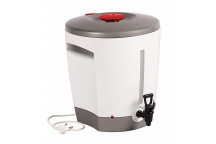 GREY AND WHITE POLYPROPYLENE ELECTRICAL CATERING URN 20L