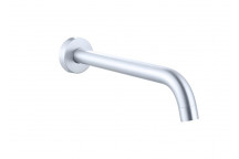 BIJIOU CHROME WALL MOUNTED BASIN AND BATH SPOUT