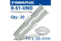 Universal Plug 10x36mm X20-Bag
