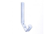 GALVANIZED WARDROBE HOOK 36.5X116X17MM