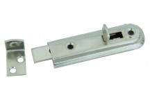 CHROME FLUSH BOLT 1PIECE