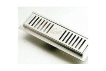 GIO STAINLESS STEEL NATURAL CHANNEL SHOWER GRATE 250MM