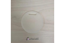 ACRYLIC BLANK CRAFT RIBBON CIRCLE