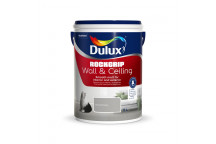 DULUX ROCKGRIP MOONLIGHT GREY PVA WALL AND CEILING PAINT 5L