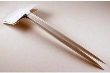 LARGE WHITE T LABLE