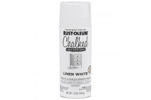 R-OLEUM CHALKED LINEN WHITE SPRAY PAINT 340G