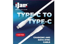 IJAM DATA CHARGER TYPE C TO TYPE C CONNECTION