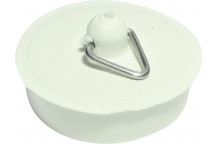 SUNRIDGE BATH PLUG WHITE 40MM 1 PER PACK