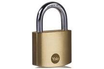 YALE ESSENTIAL SOLID BRASS PADLOCK 40MM
