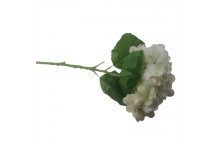 WHITE HYDRANGEA ARTIFICIAL FLOWER