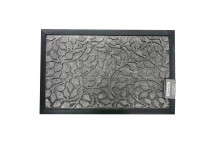 MASTERMAT MIX GREY LEAVES EXTERIOR COVERED INTERIOR MAT 450X750MM
