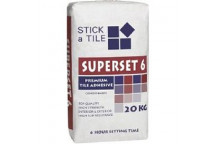 STICK A TILE SUPER SET 6 TILE ADHESIVE 20KG