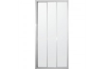 DOOR SHOWER TRI SLIDER WHITE 900X1850MM