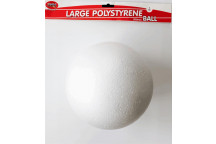 ROUND CRAFT FOAM BALL 200MM 1PIECE