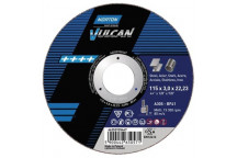 VULCAN CUTTING DISC STEEL 115X1.6X22.23MM