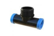Hunter Full Flow Male Thread Tee 25mm x 1/2 inch