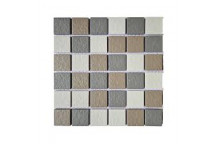 RUSTIC BROWN BLEND MOSAIC 287X213MM