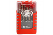 Ruwag Grip Box Turbo Metal Drill Set 19 pc