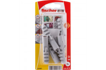 FISCHER NYLON WALL EXPANSION PLUGS 6PER PACK