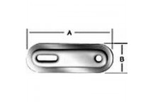 PLATE   CONNECT  VARIABLE GALVANIZED  63X22MM  00174003Z