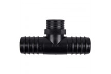 TEE REDUCE INSERT FEMALE NYLON BLACK 25MMX20MM