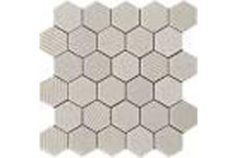 MILKY WHITE MULTI HEXAGON POLISHED MOSAIC 280X275MM