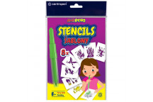 MAGIC DESIGN KIDDIES STENCIL 8PIECE