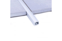 TRIM DECOR PENCIL LISTELLO ALUMINIUM MATT SILVER 10MMX2.5M