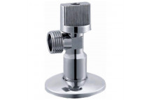 CHROME PLATED ANGLE VALVE 15X15MM