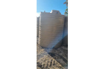 VERTICAL SLIMLINE DARK GREY GRAPHITE WATER TANK 1000L 30KG