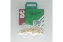 CSK BRASS WOOD SCREW 3.0X16MM 25PER PACK