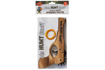 REVOLVER CRAFT WOOD INCL SMALL ELASTIC AMMO