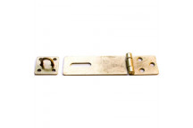 SAFETOP  HASP&STAPLE BRASS PLATED  75MM  HORIZONTAL