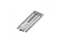 SILVER AJUSTABLE PLEAT CURTAIN HOOK  8 PER PACK