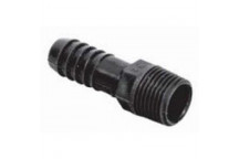 ADAPTOR MALE INSERT NYLON BLACK 25MM